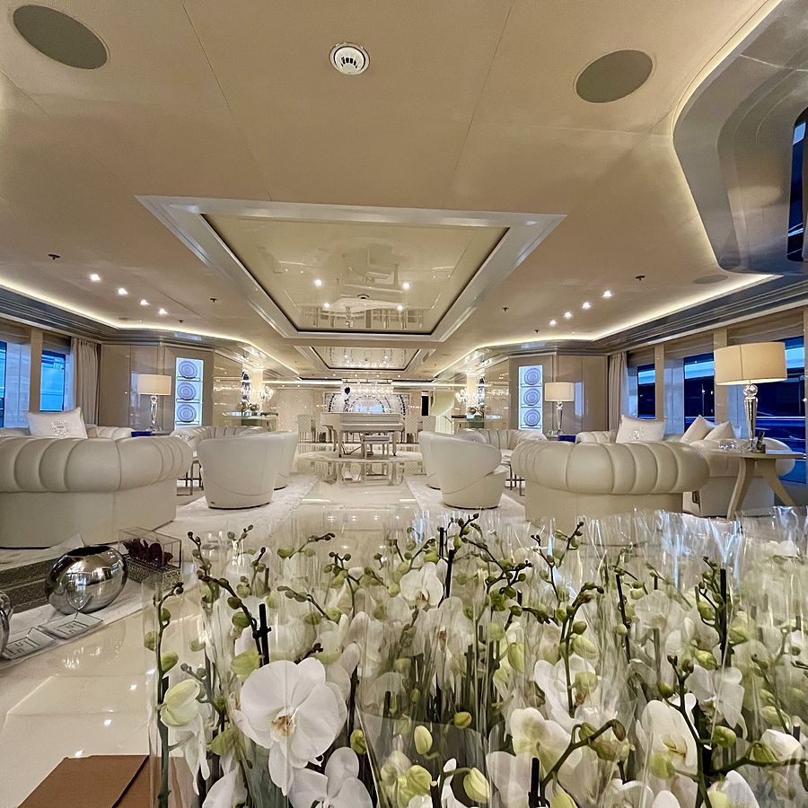 Orchid installation for a charter